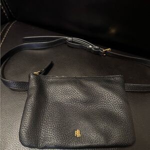 Ralph Lauren Black Belt Bag